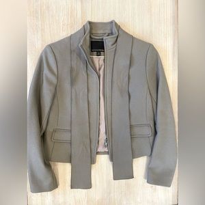 Banana Republic Women’s Suit Jacket - Taupe/Gray